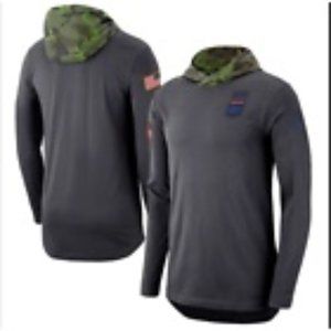 Nike UF Gators Football Dri-FIT Hoodie Military Appreciation Men Size XXL New